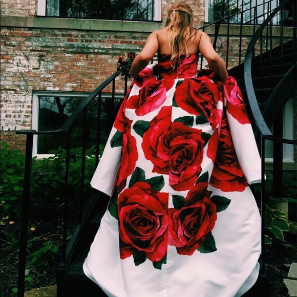 Sherri hill rose dress - Picture 6 of 6